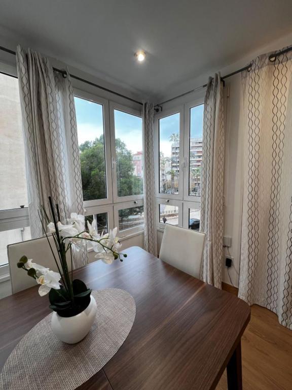 Beach Apartment Alicante Bagian luar foto